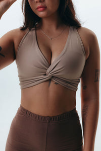 The Sporty Bra - Beige