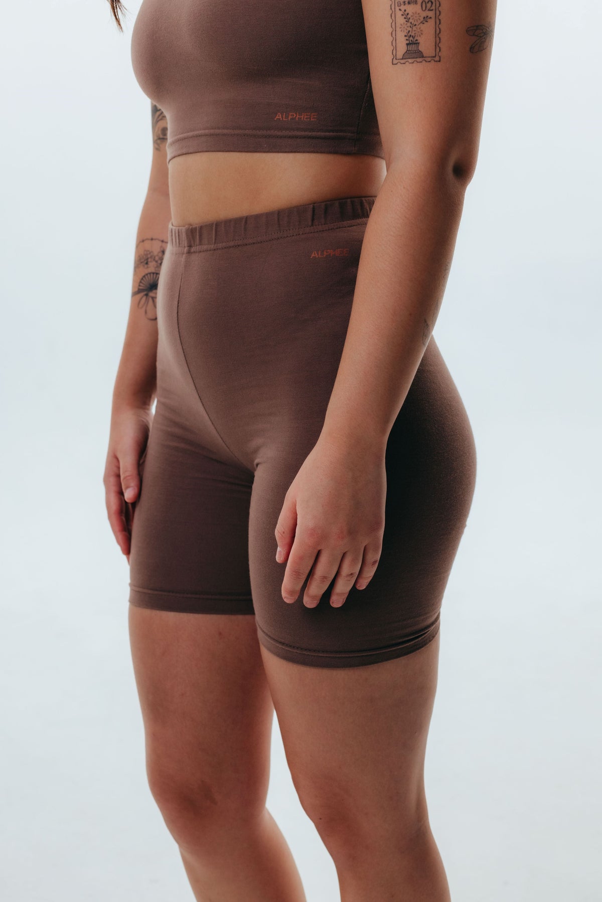 The Cotton Bike Shorts - Mocha