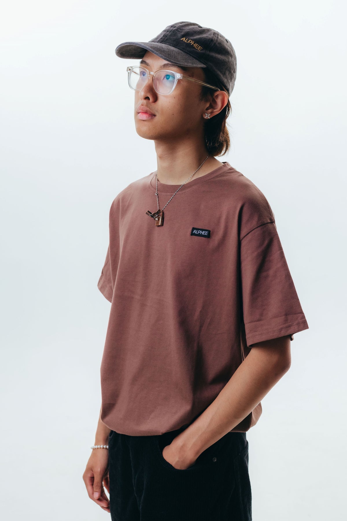 The Oversized Tee - Washed Chocolate