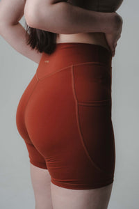 The Sporty Shorts - Russet