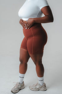 The Sporty Shorts - Russet
