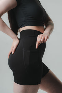 The Sporty Shorts - Black
