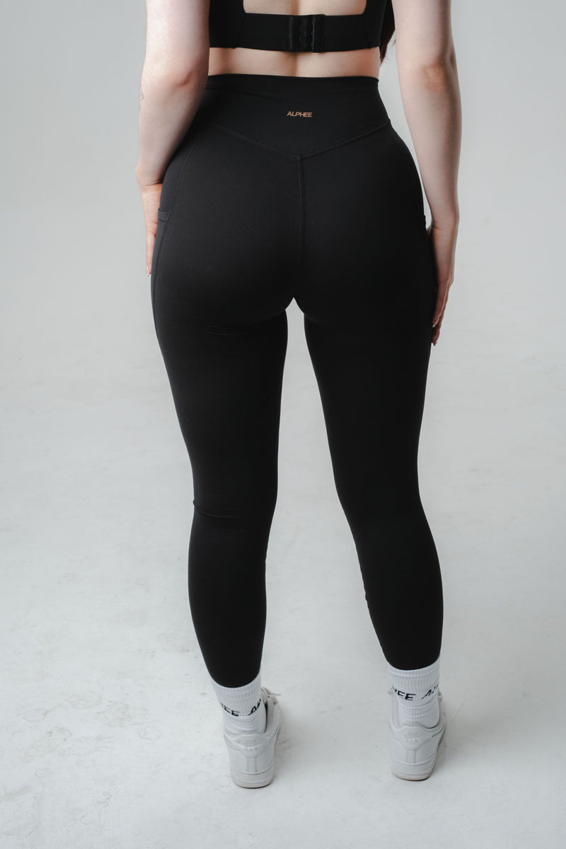 The Sporty Legging - Black