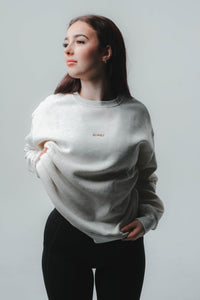 The Crew Sweater - Platinum Marle