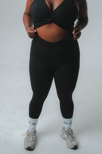The Sporty Legging - Black