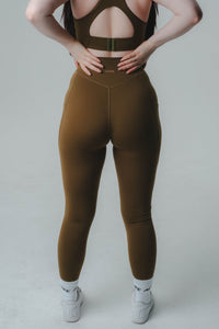 The Sporty Legging - Olive