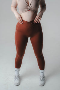 The Sporty Legging - Russet