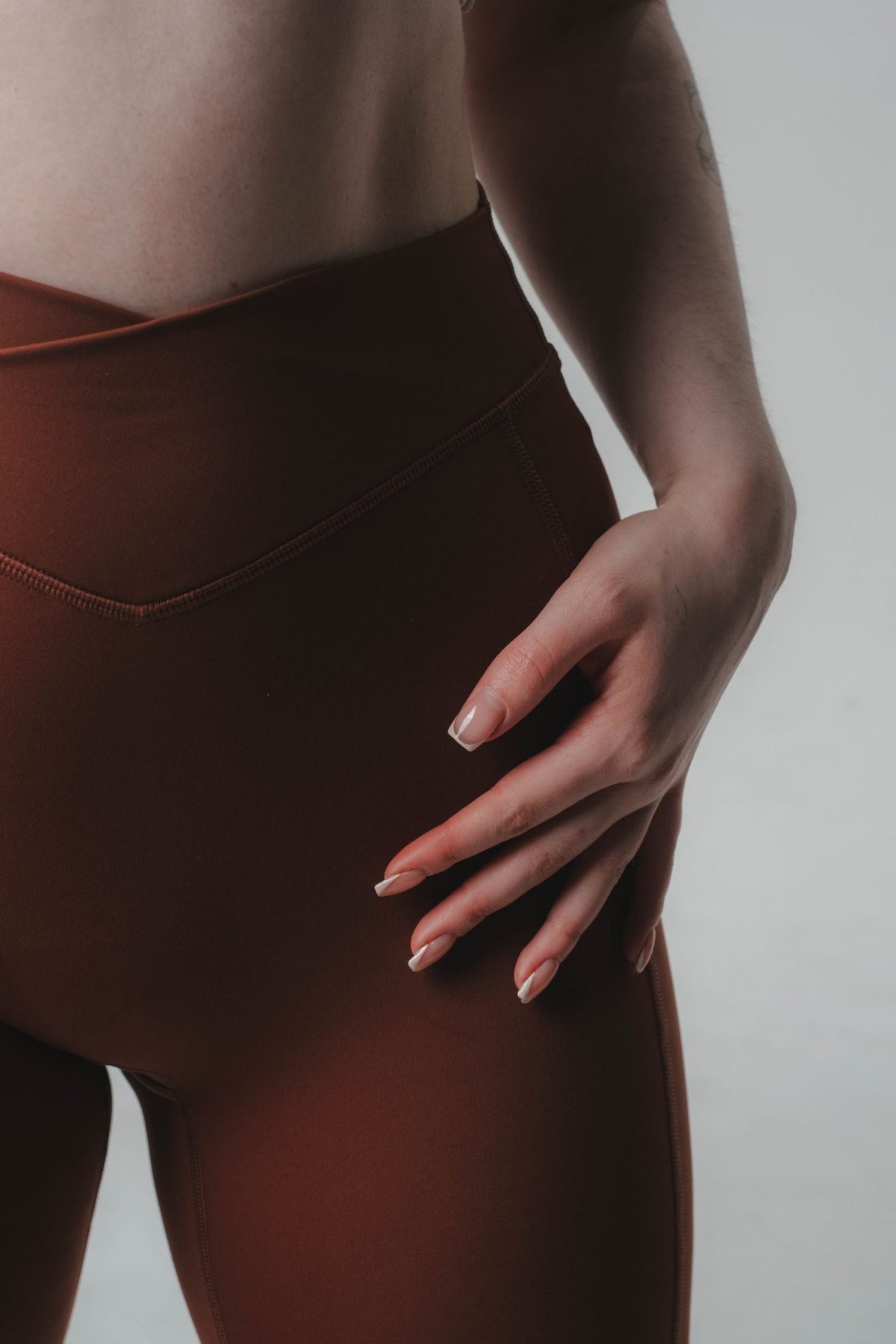 The Sporty Legging - Russet
