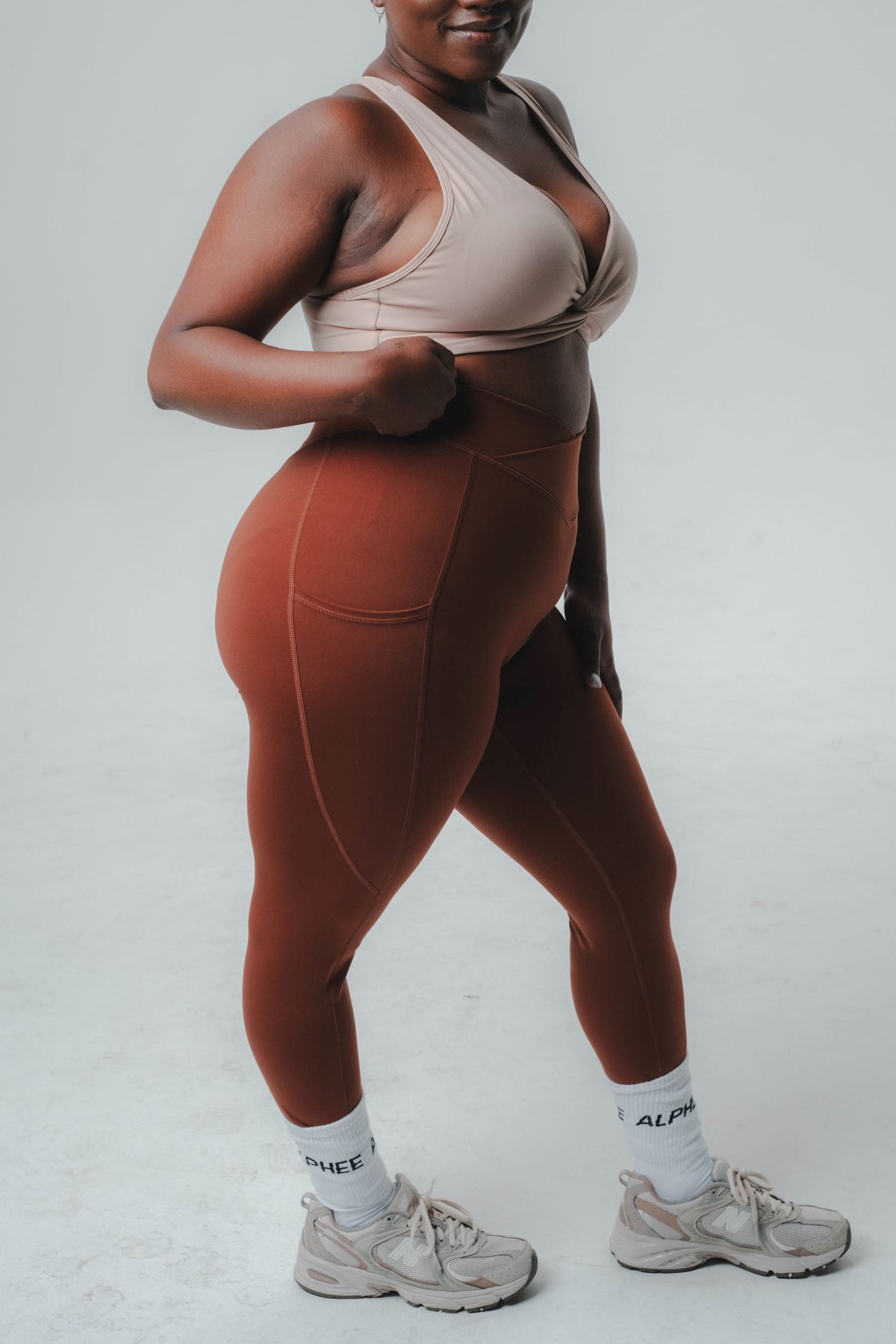 The Sporty Legging - Russet
