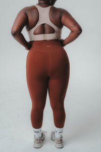 The Sporty Legging - Russet
