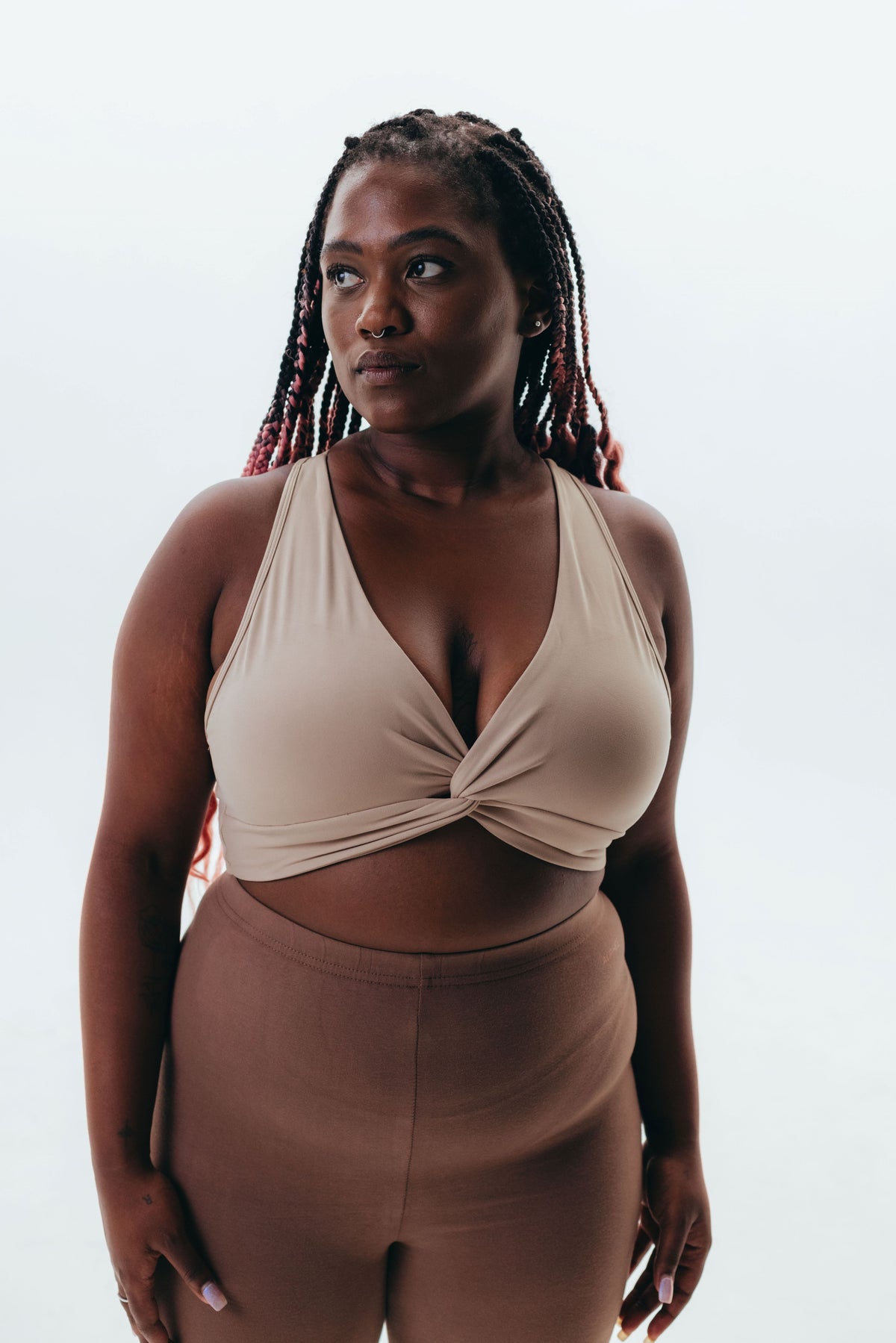 The Sporty Bra - Beige