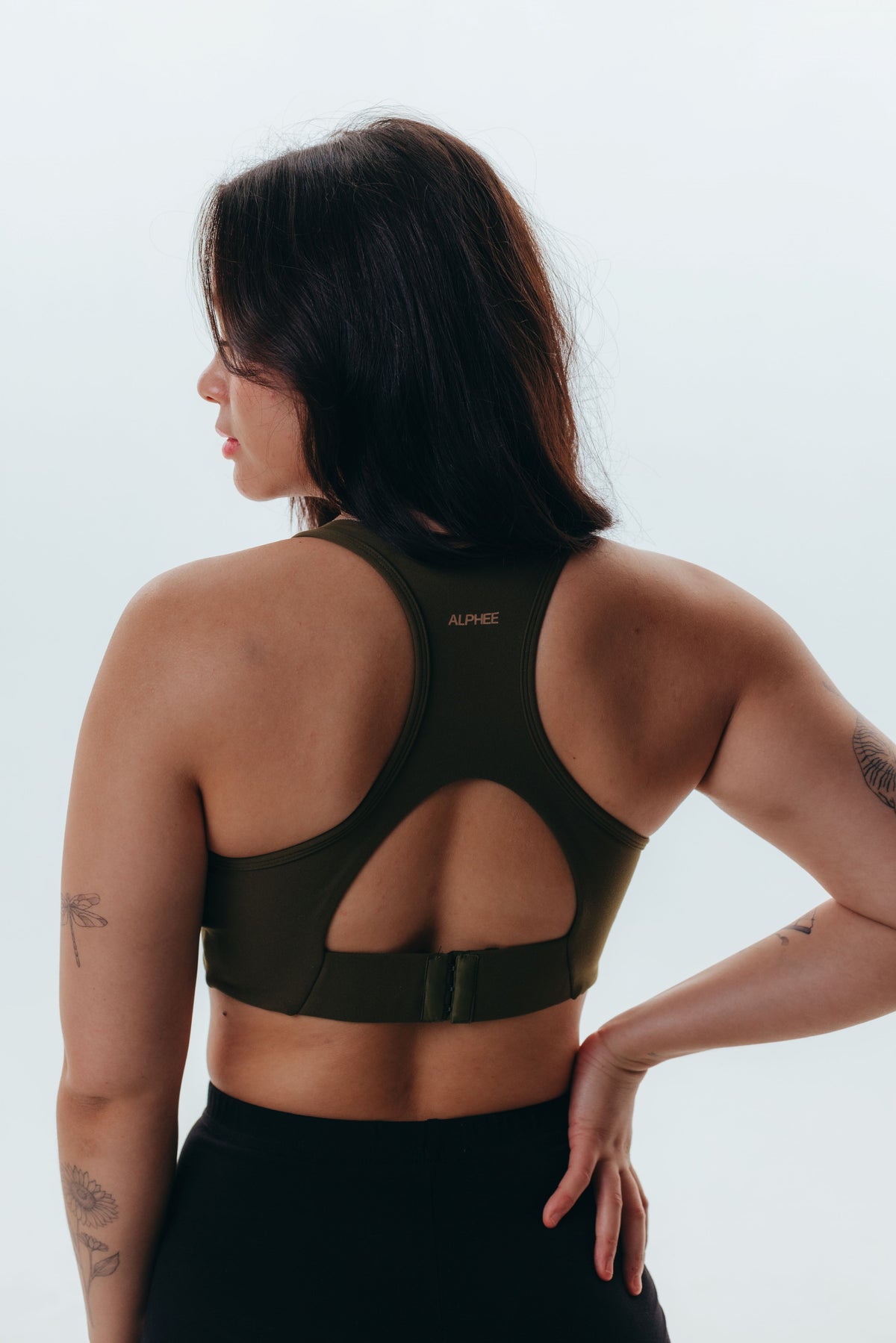 The Sporty Bra - Olive