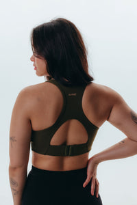 The Sporty Bra - Olive