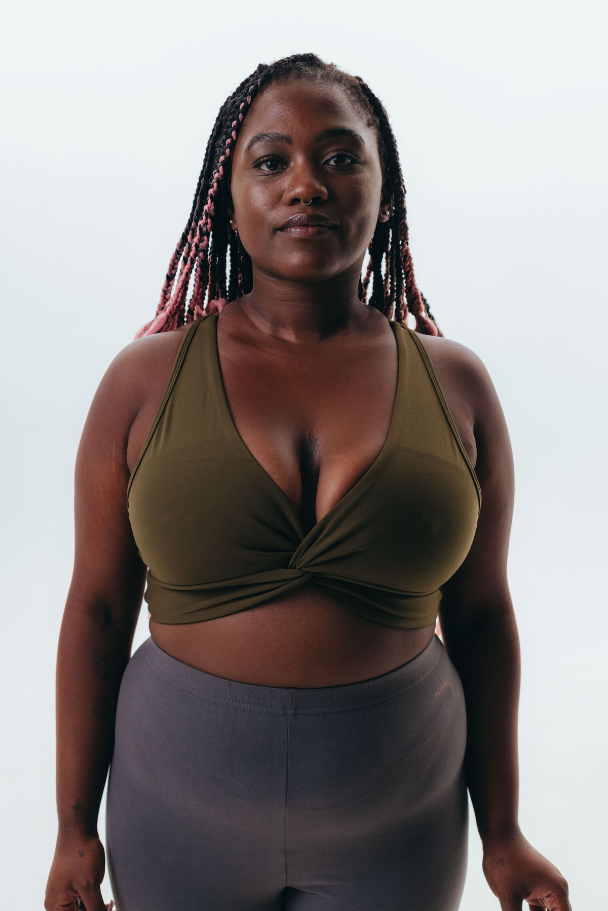 The Sporty Bra - Olive