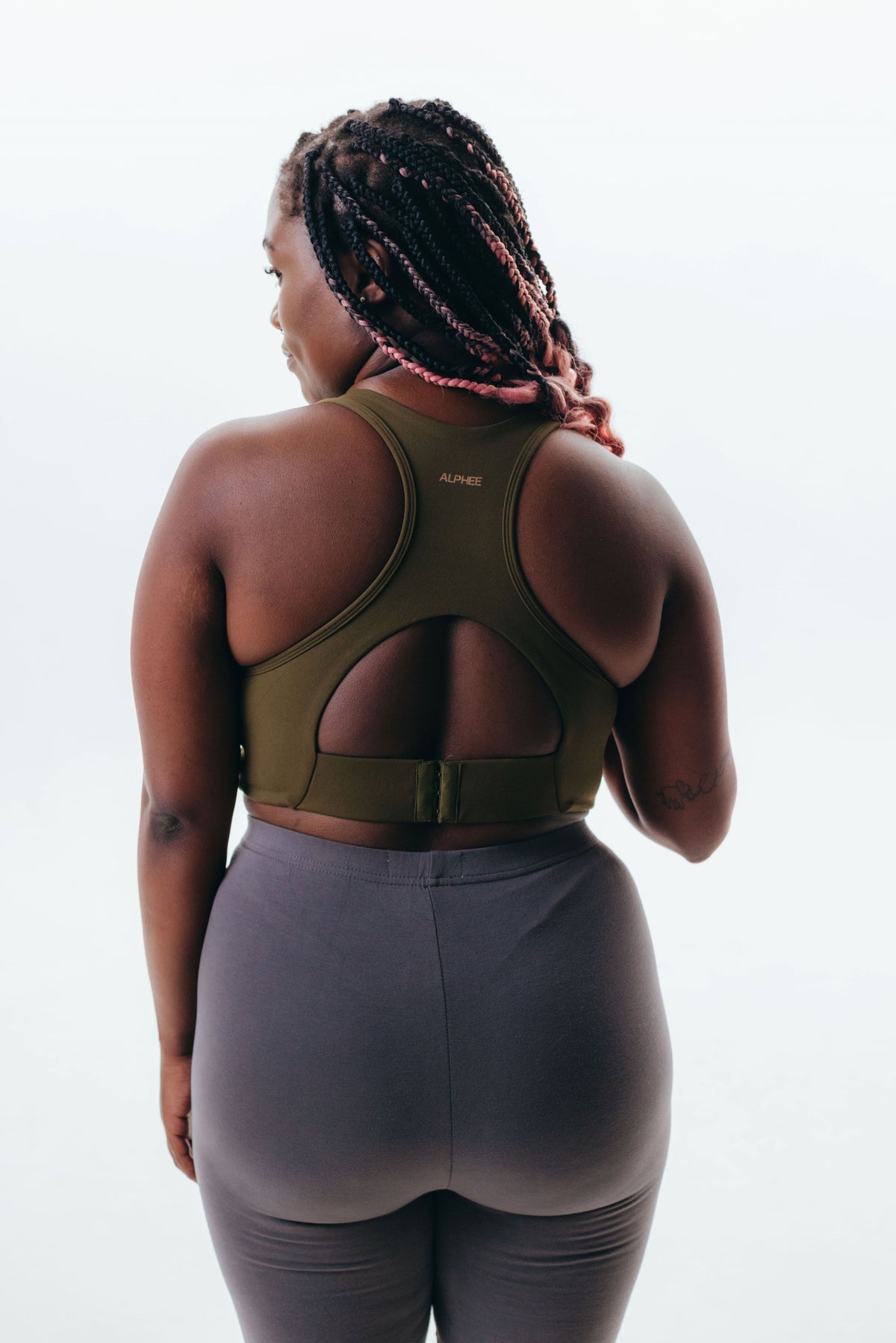 The Sporty Bra - Olive